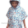 【GraphenePower】石墨烯多功能防寒斗篷毛巾衣(兒童款)-二款_4