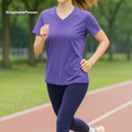 【GraphenePower】石墨烯溫控循環短袖(女款)-薰衣紫_3