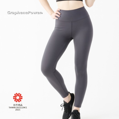 【GraphenePower】石墨烯循環塑型九分褲-進階款(煙燻灰)