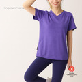 【GraphenePower】石墨烯溫控循環短袖(女款)-薰衣紫