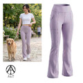 【A & T】石墨烯時尚小喇叭美腿褲(玫瑰紫) - MIT台灣製造_3