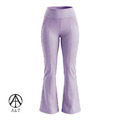 【A & T】石墨烯時尚小喇叭美腿褲(玫瑰紫) - MIT台灣製造_1