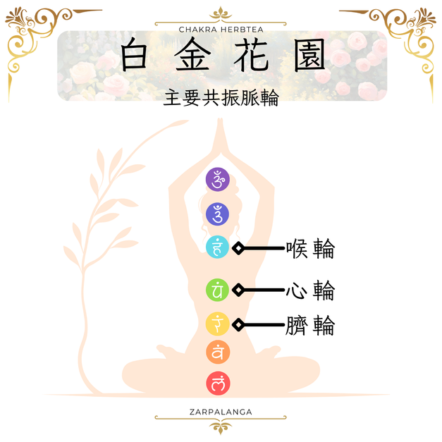 白金花園・脈輪花草茶