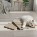 頑強 貓抓板(2片) | 燕麥色 (贈送純天然木天蓼)