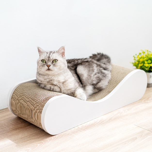 山谷貓床 | 清新白 (贈送純天然木天蓼)
