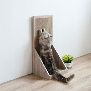 壁咚 貓抓板 | 燕麥色 (贈送純天然木天蓼)