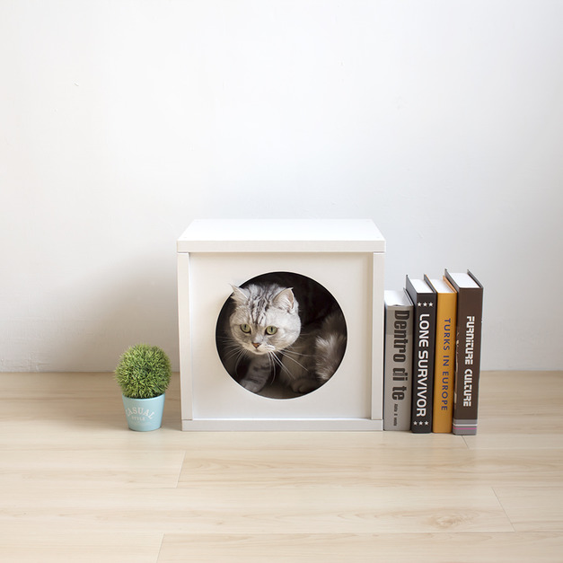 巧拼 躲貓貓櫃 | 清新白