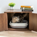 小宅貓廁所/貓砂櫃 | 可可棕_2