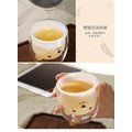 可愛熊熊造型雙層杯-(250ml) 雙層玻璃杯 玻璃杯_1