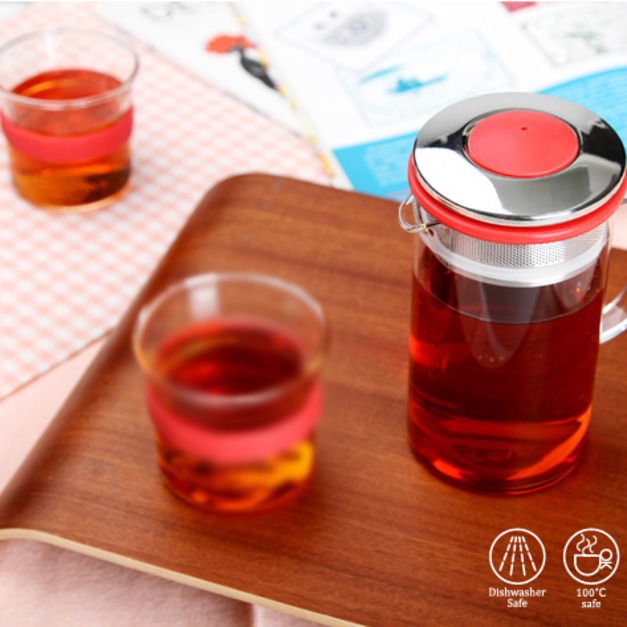 五彩環易泡壺400ml 泡茶壺