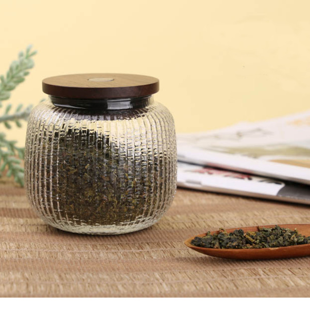 貝紋玻璃儲存罐-(350ml)