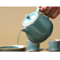 綠兔毫釉茶壺-(200ml)