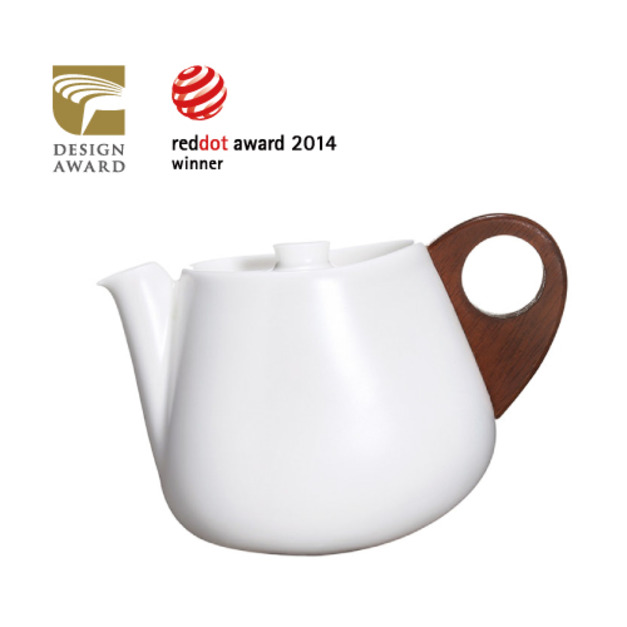 白．居易茶壺-(265ml)