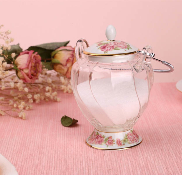 晶豔玫瑰糖罐-(265ml)