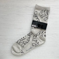 │現貨│日本 松尾美雪手繪線條貓咪襪_6
