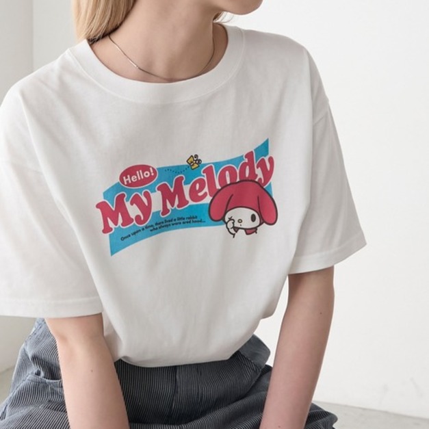 My Melody 50週年紀念款 印花短T