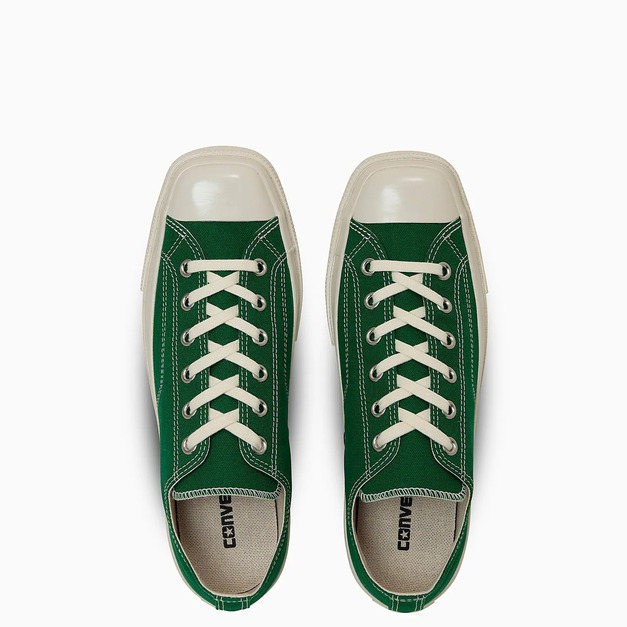 CONVERSE ALL STAR SQUARETOE OX 方頭低筒帆布鞋┃綠色