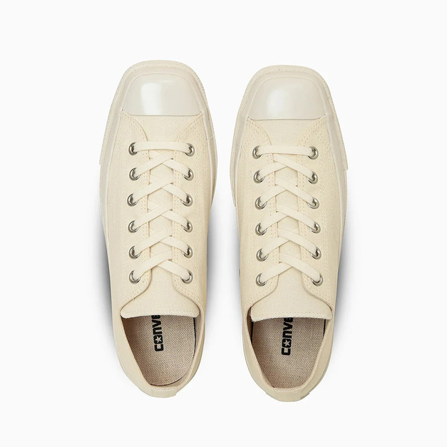 CONVERSE ALL STAR SQUARETOE OX 方頭低筒帆布鞋┃米白