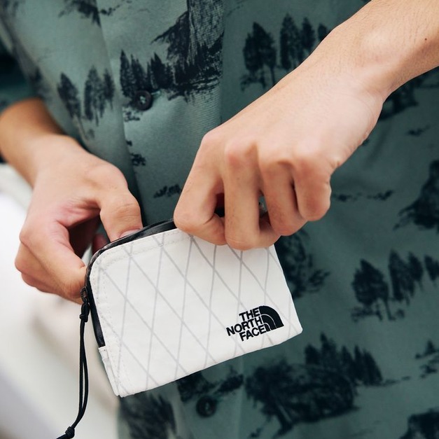 日本店鋪限定 TNF Laughter Wallet 菱格紋小巧零錢包