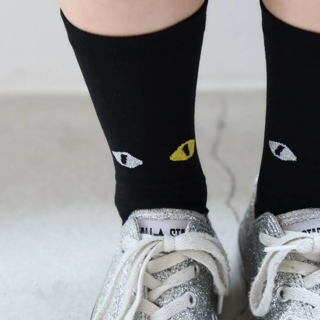 【2入組】Cat's! 貓咪圖案中筒襪