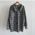 格紋連帽寬版襯衫_18