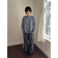 Lutin 寬版條紋長Tee_3