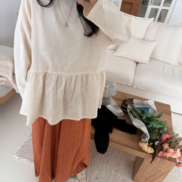 植物花卉緹花套衫