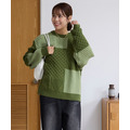 可水洗拼接針織上衣(6色)_32