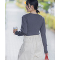 圓領羅紋針織上衣(7色)_17