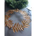 金屬葉片南天果花圈(S/L)_11