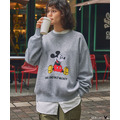 迪士尼聯名 Mickey 復古感寬版針織上衣_13