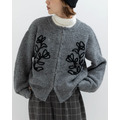 葉片織帶刺繡開襟外套_2