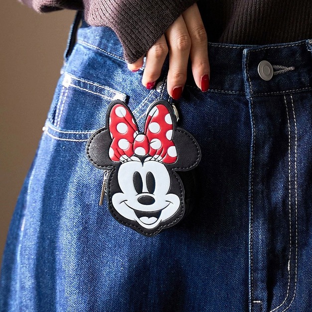 Coen別注 米奇米妮 復古mini收納包