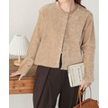 折扣！柔光貝殼絨環扣針織外套_18