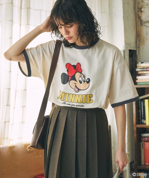 限定！米奇米妮復印花寬鬆短袖T_933d322cb8292e15fef32787f01fd5eb.jpg