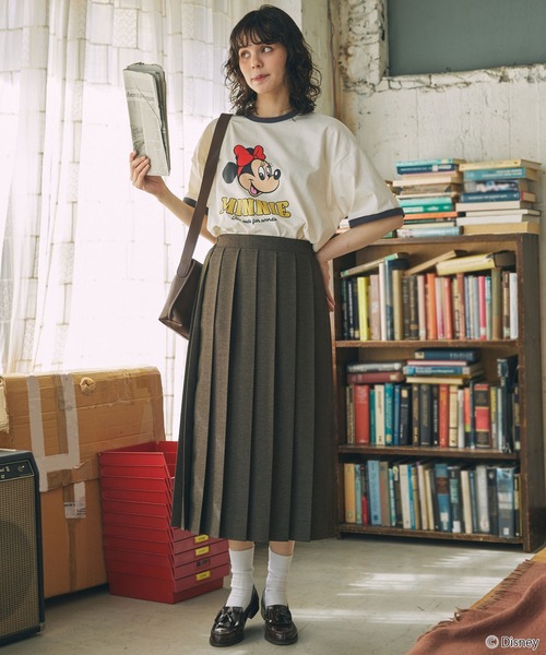 限定！米奇米妮復印花寬鬆短袖T_c2303130232b9635f26f30bc1fe7d860.jpg