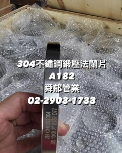 304不銹鋼鍛壓法蘭片 Stainless Steel 304 Flanges  ASTM A182 F304