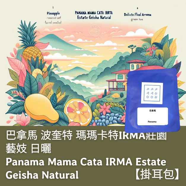 【掛耳包】巴拿馬 波奎特 瑪瑪卡特IRMA莊園 藝妓 日曬