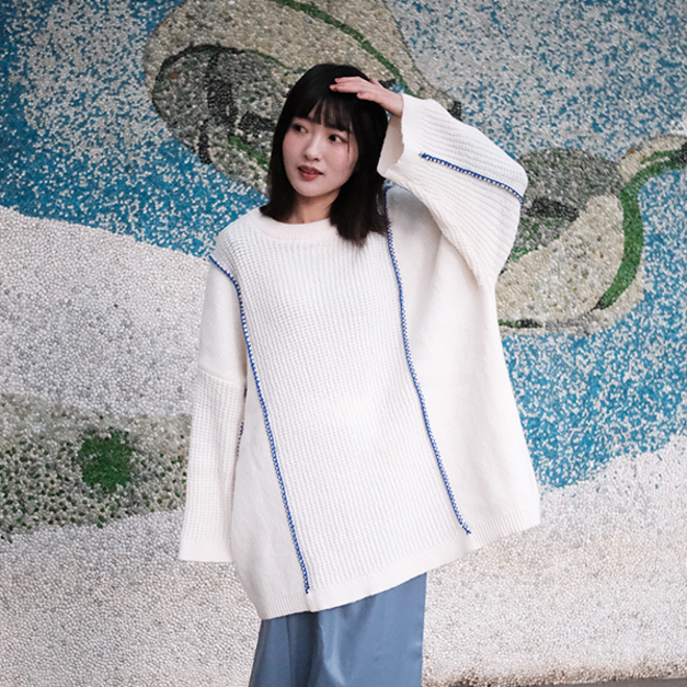 夢織華夫格毛衣