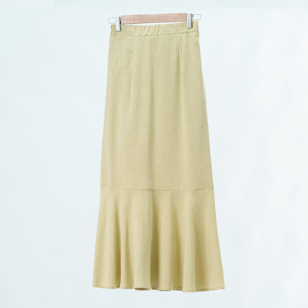 低卡糖果魚尾裙 黃綠