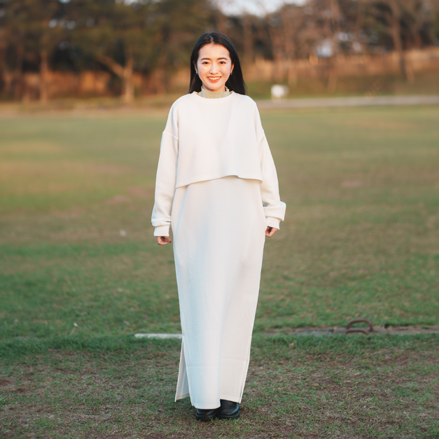 4way兩件式修身連身衣