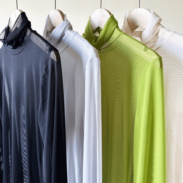 四季一刻透膚上衣