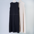 車縫線無袖連身裙_4