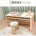 【聰明媽咪i-Smart】畫板、書桌 -602 原生初紋櫸木嬰兒床專用_4