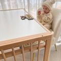 【聰明媽咪i-Smart】畫板、書桌 -602 原生初紋櫸木嬰兒床專用_7