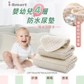 【聰明媽咪i-Smart】防水尿墊100*70cm(雙層折疊嬰兒床)/90*50cm(小床)/120*60cm(中大床)