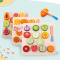 【聰明媽咪i-Smart】磁性原木切切樂家家酒 (蔬菜/水果/甜點)_1