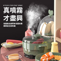 【聰明媽咪i-Smart】豪華加大款噴霧廚房玩具觸控聲光廚台 65件組 (莫蘭迪冷紅/莫蘭迪冷灰)_6