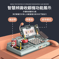 【聰明媽咪i-Smart】智慧語音辨識收銀機玩具 莫蘭迪限量款 25件組 (墨綠灰/粉色)_5