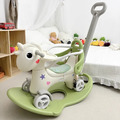 【聰明媽咪i-Smart】多功能搖搖馬滑步車嚕嚕車 含餐盤/坐墊/推桿大升級_10